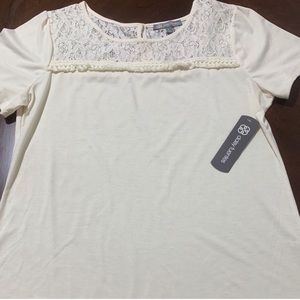 Cream Blouse, by Daisy Fuentes